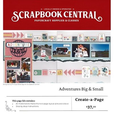 ADVENTURES BIG &amp; SMALL PAGE KIT