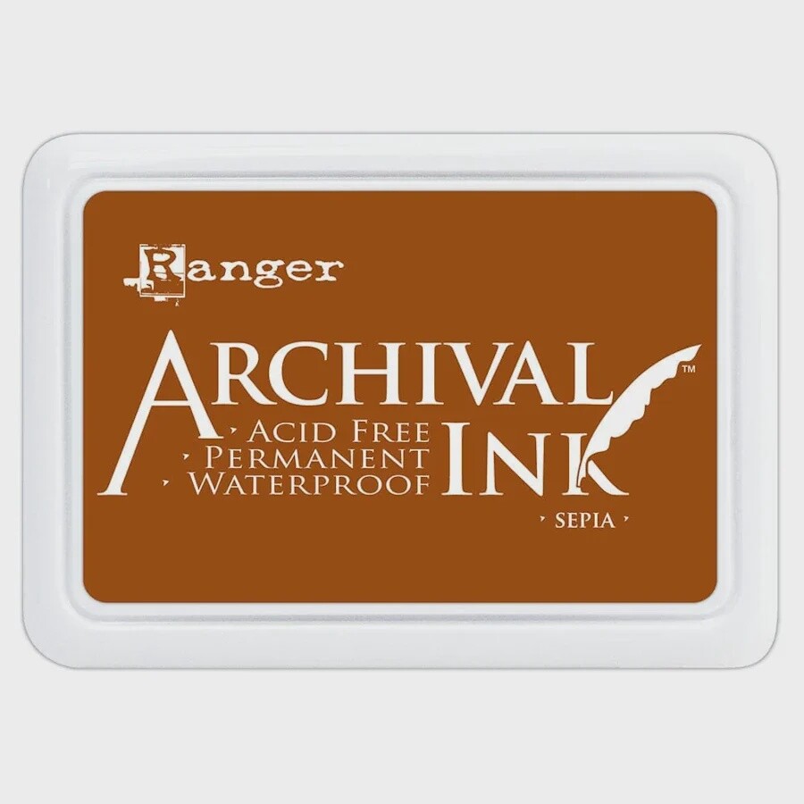 SEPIA ARCHIVAL INK PAD