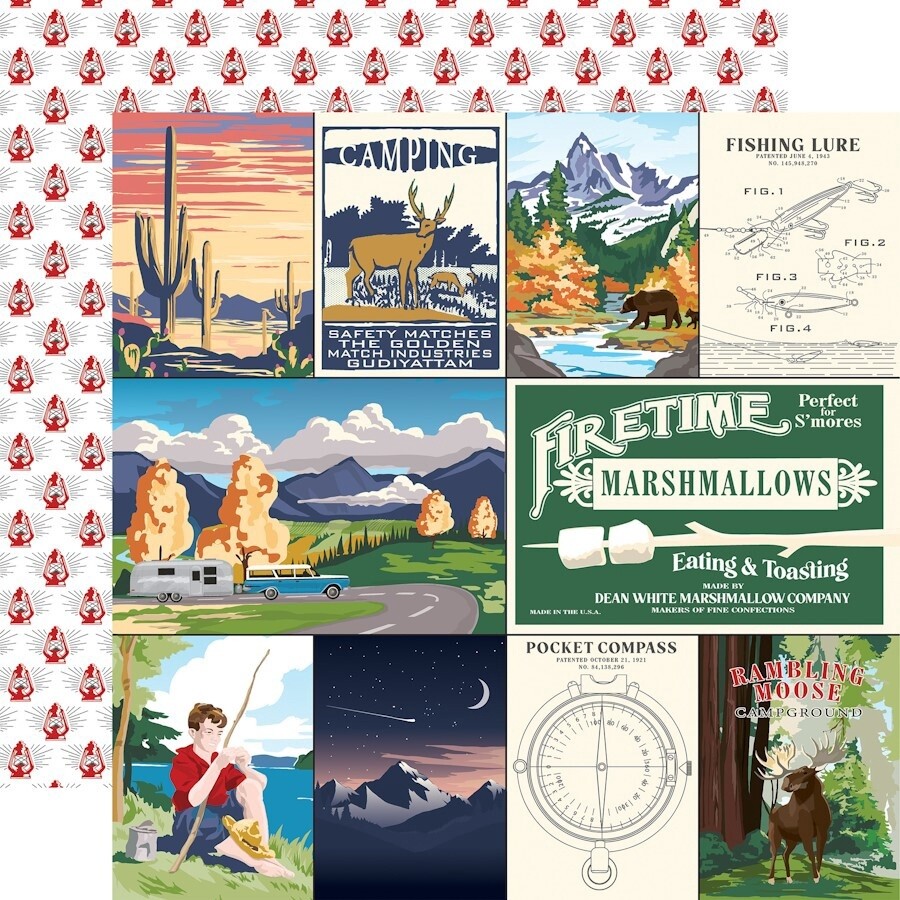 OUTDOOR ADVENTURES MULTI JOURNAL CARDS