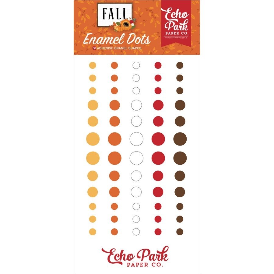 FALL ENAMEL DOTS