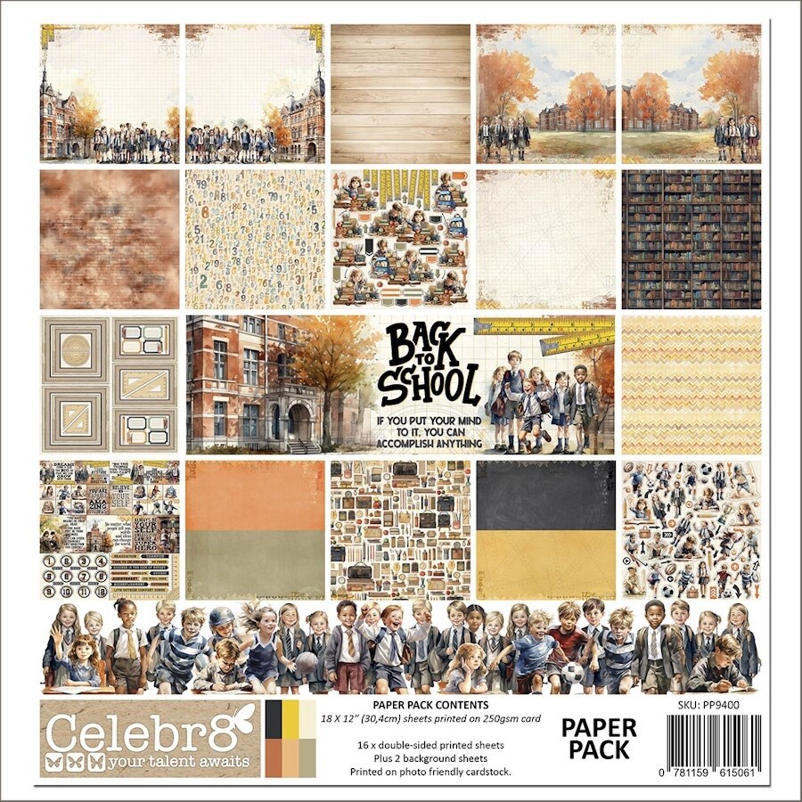 BACK TO SCHOOL PAPER PACK