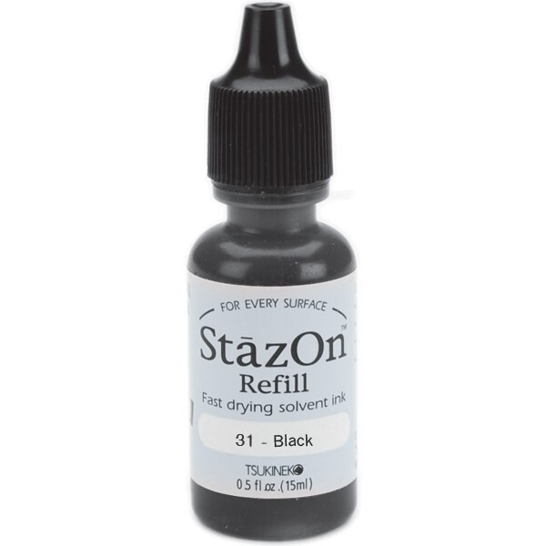 JET BLACK STAZON REINKER