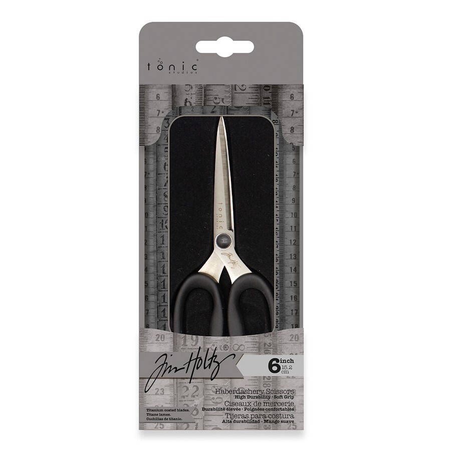 TIM HOLTZ HABERDASHERY SCISSORS 6&quot;