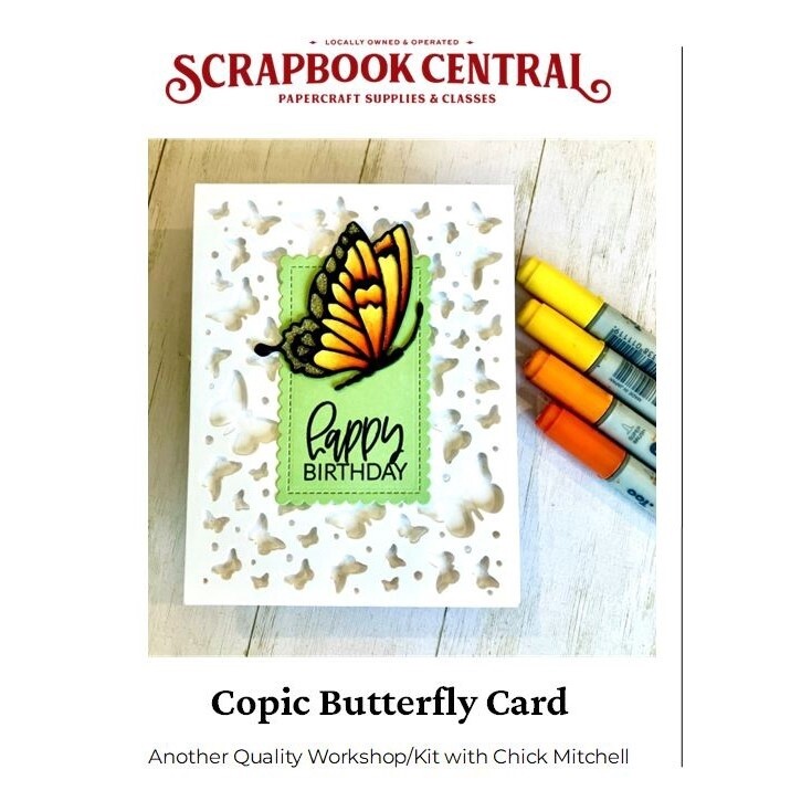 COPIC BUTTERFLY CARD KIT