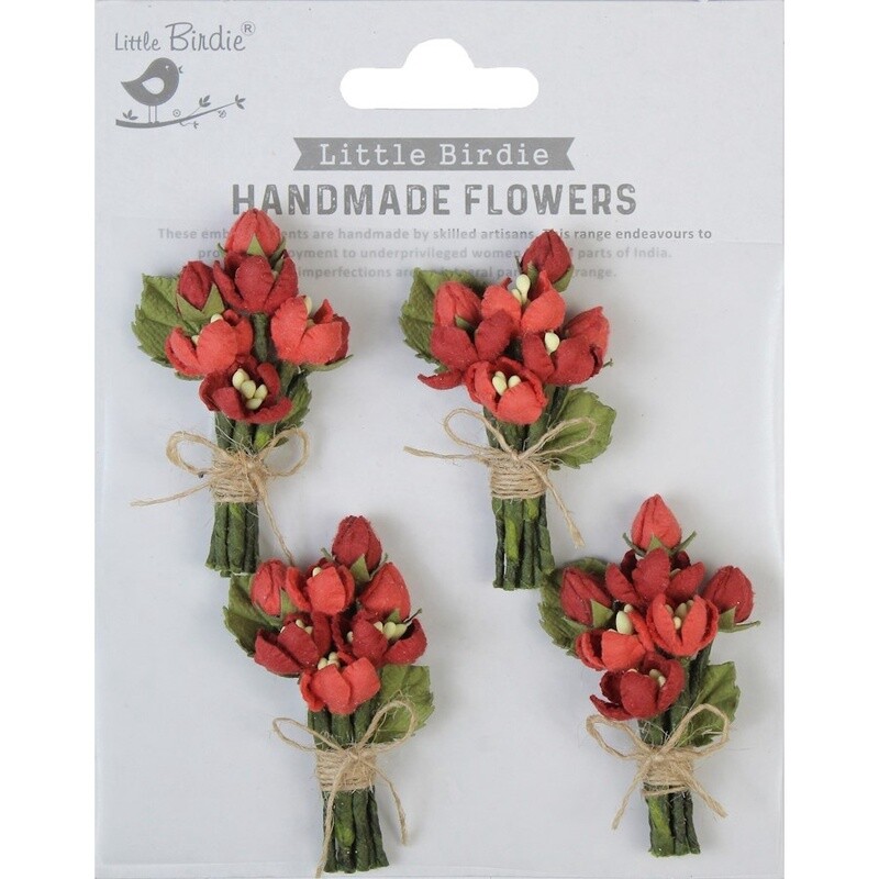 SCARLET BLEND - JUBILEE PAPER FLOWER