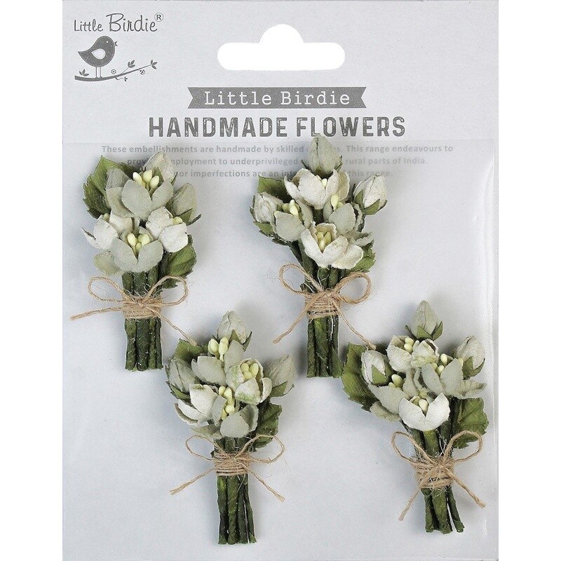 SAGE CREAM - JUBILEE PAPER FLOWER