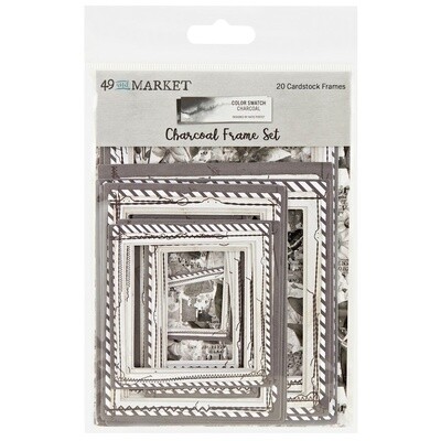 CHARCOAL COLOUR SWATCH FRAME SET