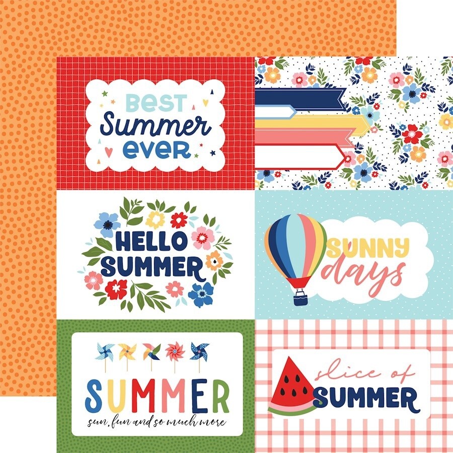 MY FAVORITE SUMMER 6x4 JOURNAL CARDS