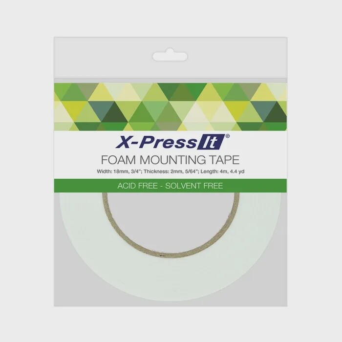 FOAM MOUNTING TAPE 18mm x 4m