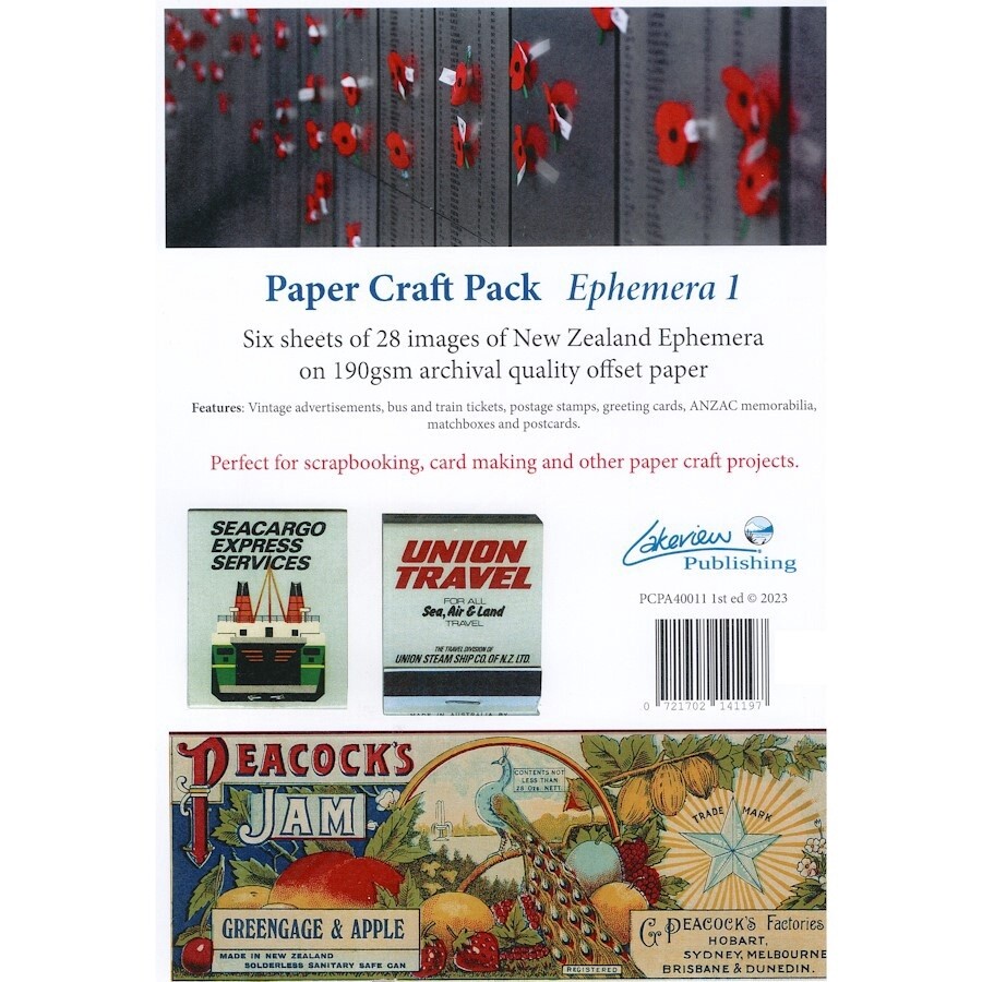 NZ EPHEMERA 1 PAPER PACK