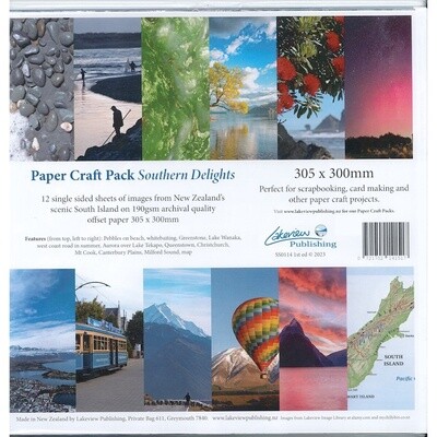 NEW ZEALAND SOUTHERN DELIGHTS PAPER PACK