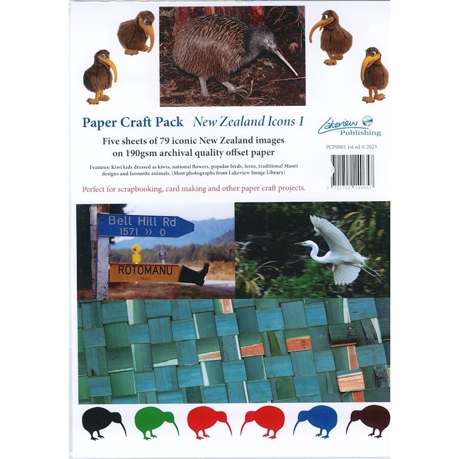 NEW ZEALAND ICONS I PAPER PACK