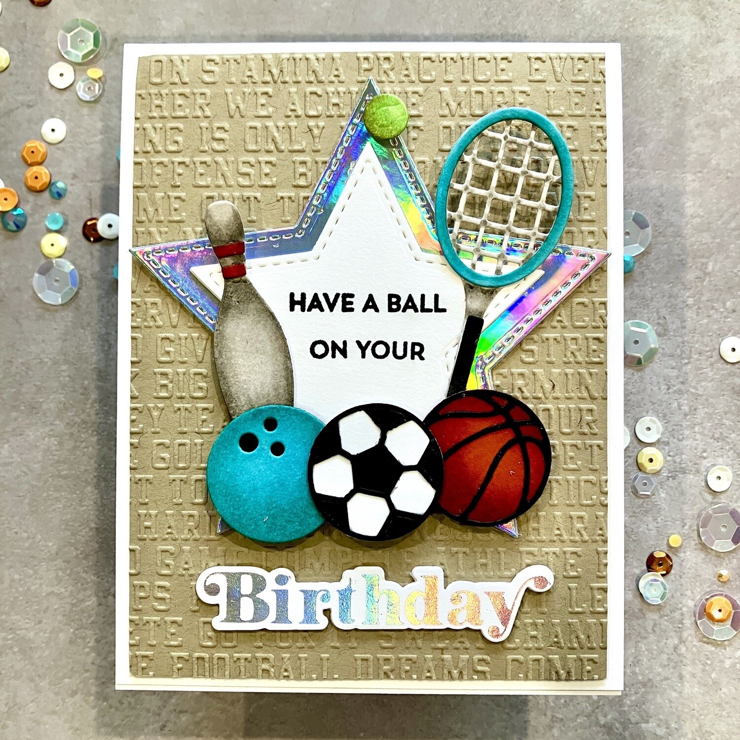 HAVE A BALL CARD KIT