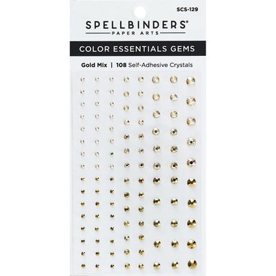 GOLD MIX COLOUR ESSENTIALS GEMS
