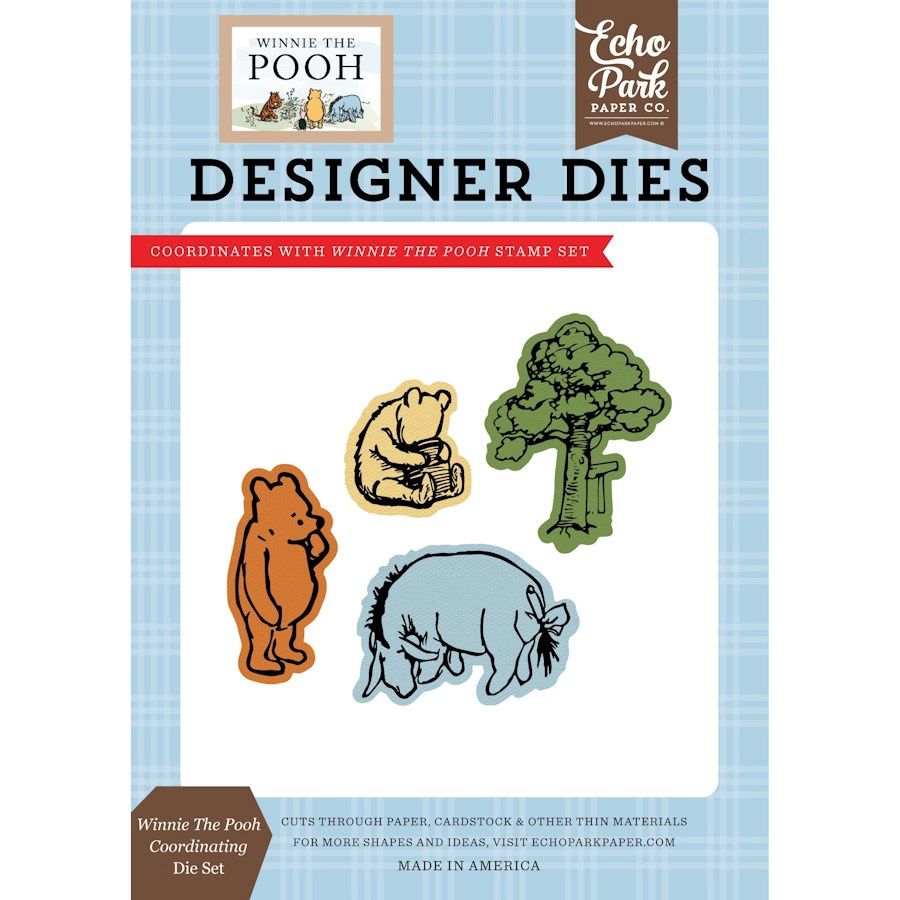 WINNIE THE POOH COORDINATING DIE SET