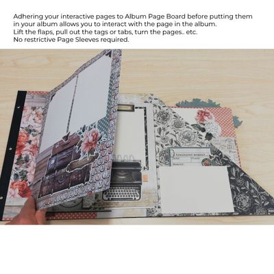 ALBUM PAGE BOARD 4pcs