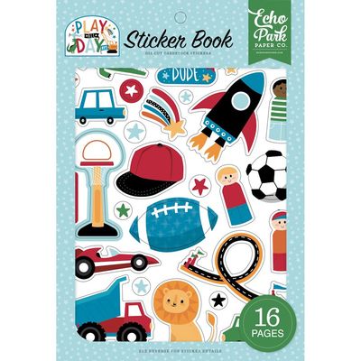 PLAY ALL DAY BOY STICKER BOOK