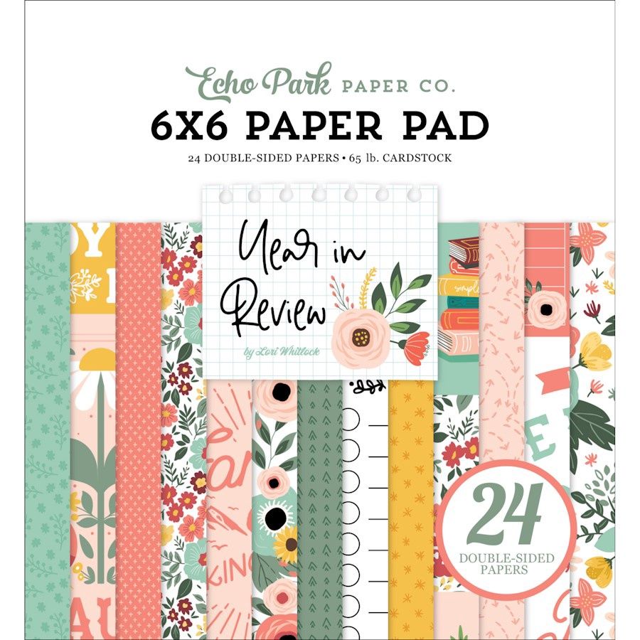 YEAR IN REVIEW 6x6 PAPER PAD