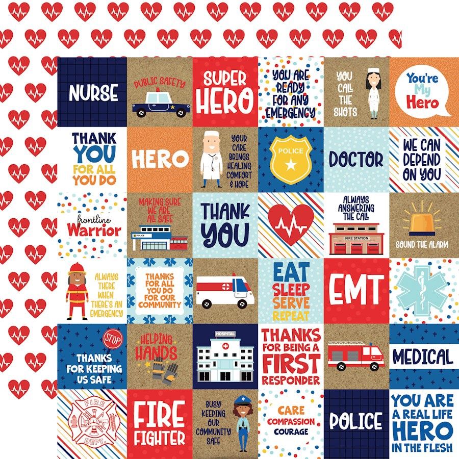 JOURNAL CARDS - FIRST RESPONDER