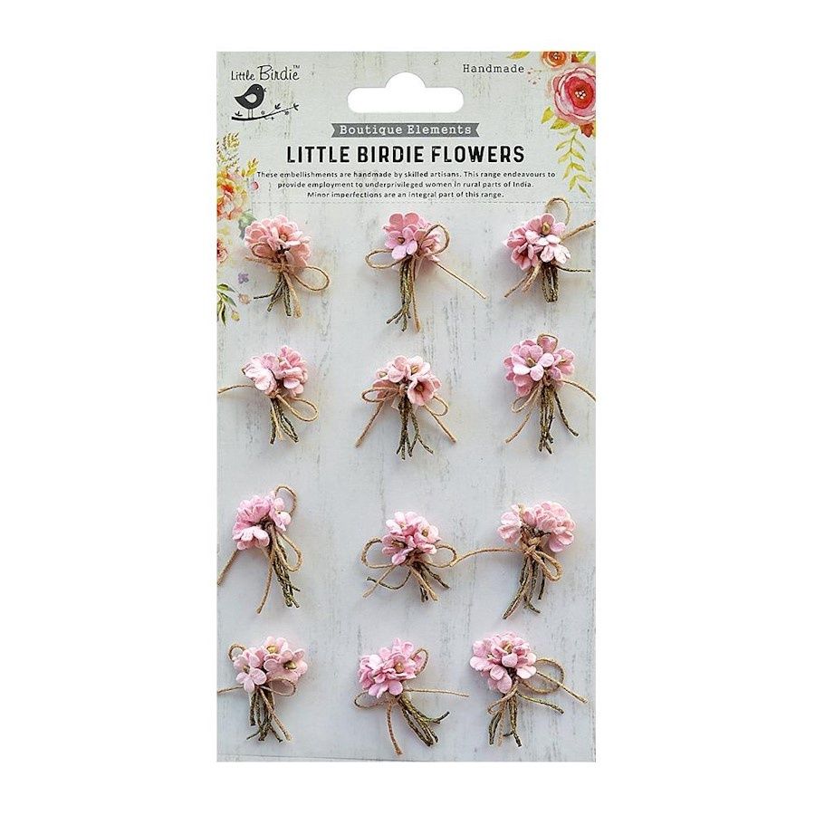 PEARL PINK BOUQUET FLOWERS