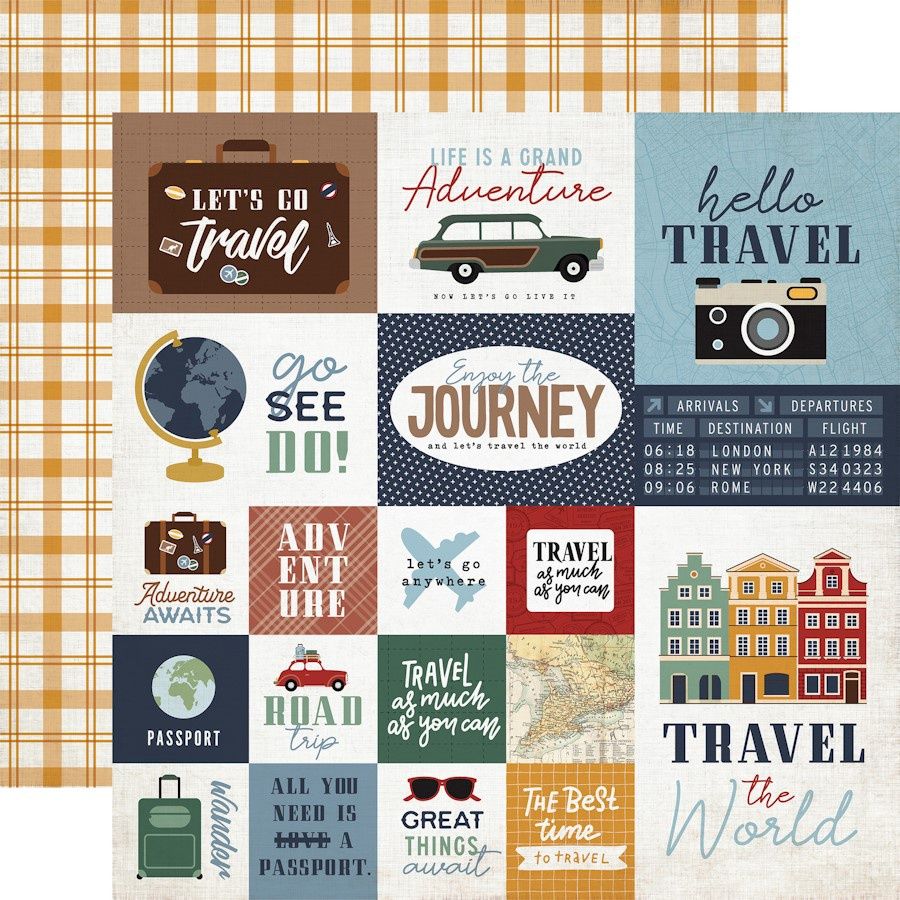 LET&#39;S GO TRAVEL - MULTI JOURNAL CARDS