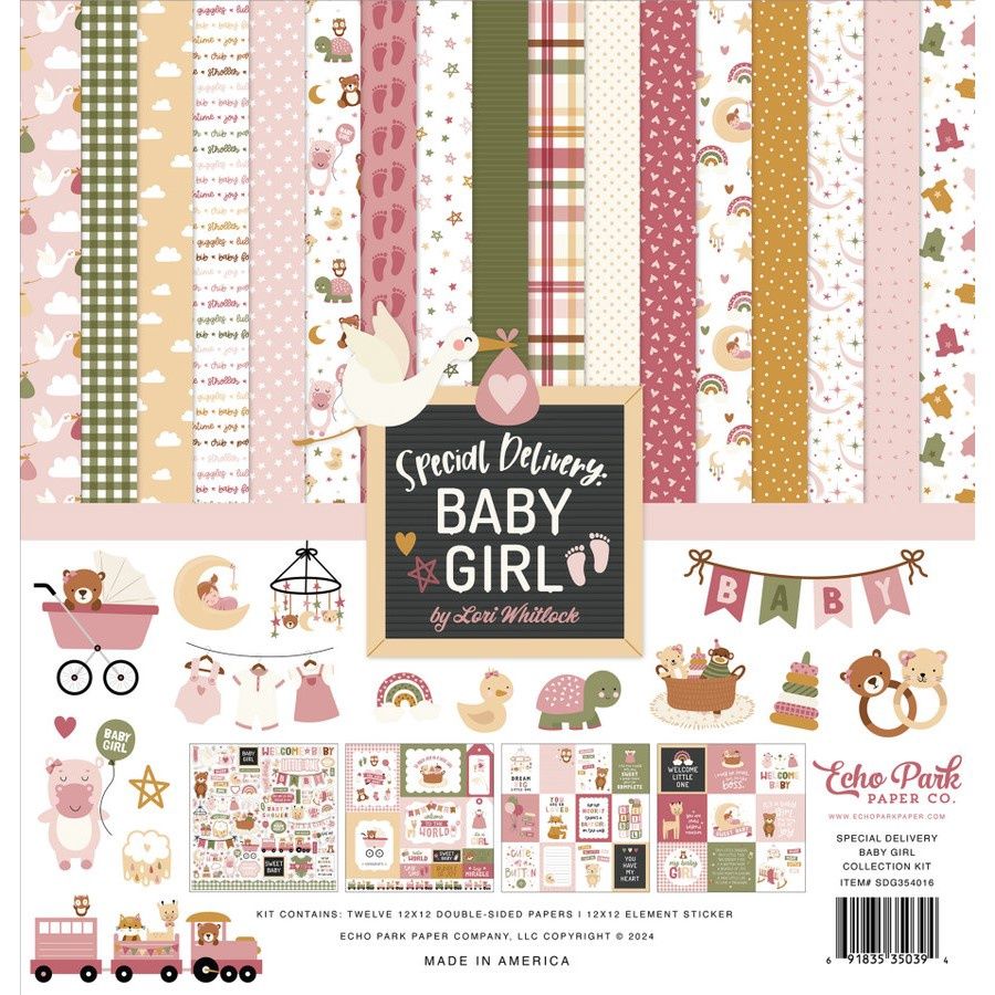 SPECIAL DELIVERY BABY GIRL COLLECTION KIT