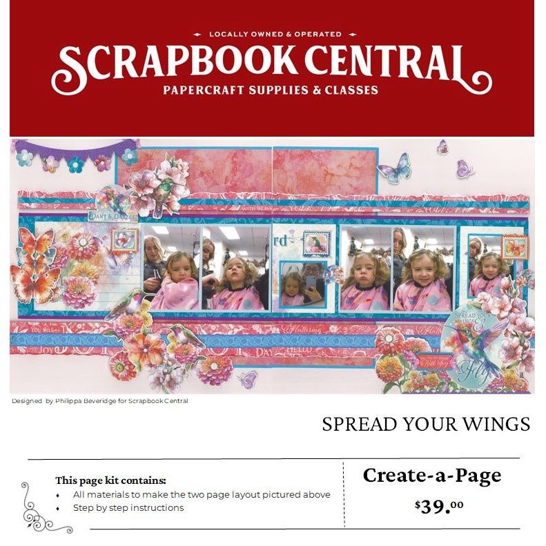 SPREAD YOUR WINGS PAGE KIT