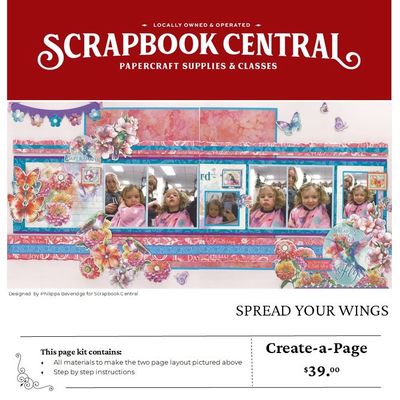 SPREAD YOUR WINGS PAGE KIT