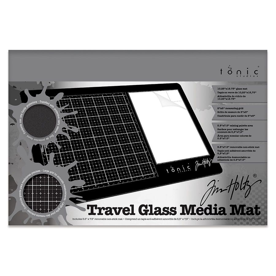 TRAVEL GLASS MEDIA MAT