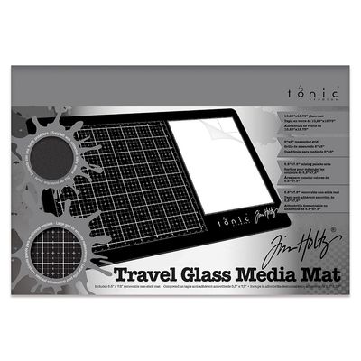 TRAVEL GLASS MEDIA MAT
