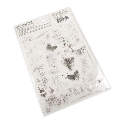 PEWTER RUB-ON TRANSFERS