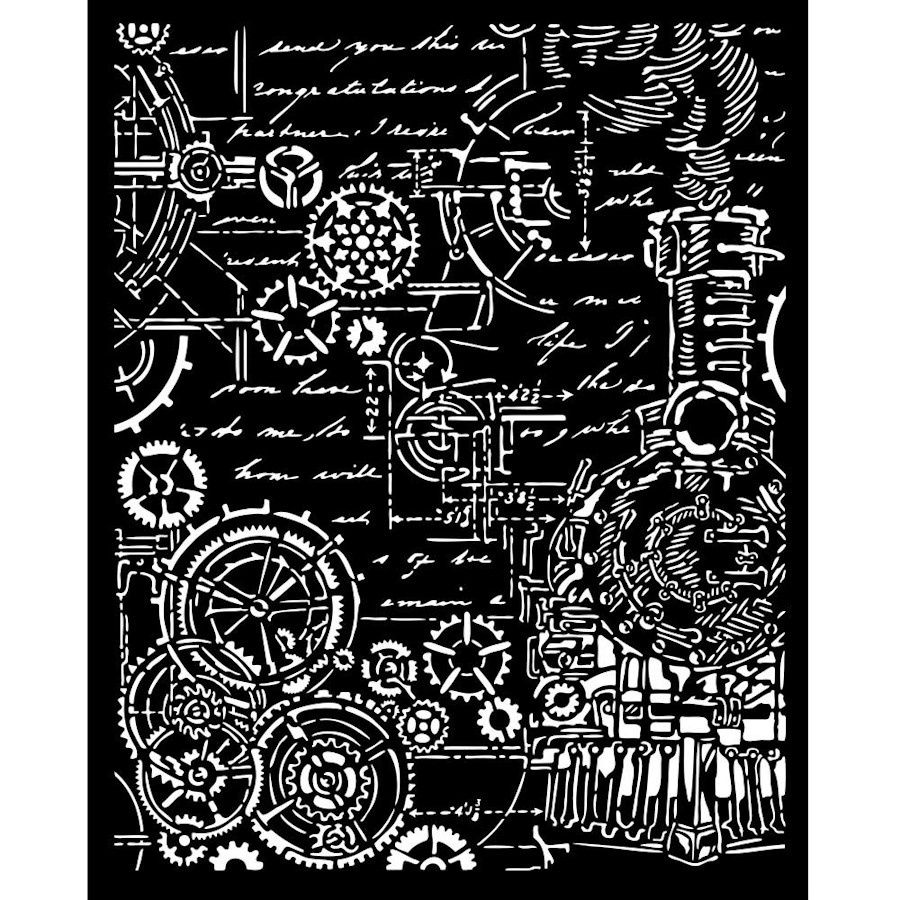 GEARS - SIR VAGABOND STENCIL