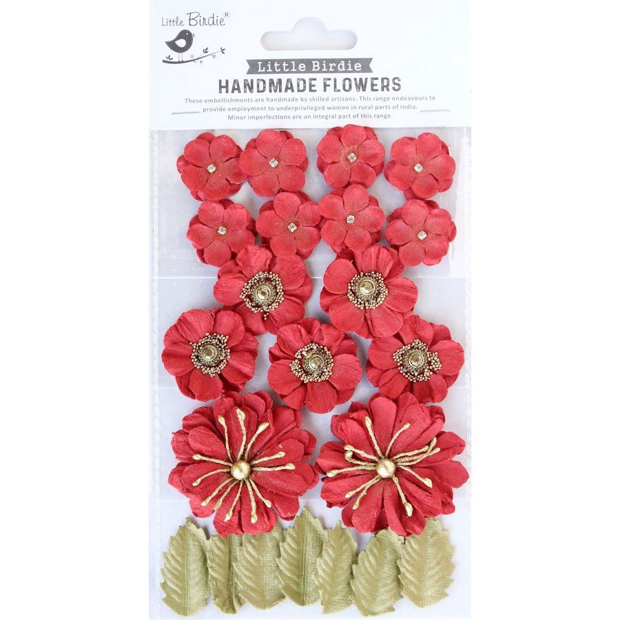 CARDINAL RED RENAE FLOWERS