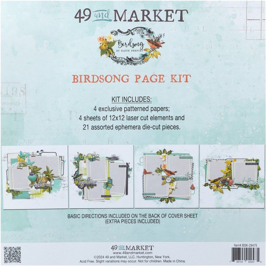 BIRDSONG PAGE KIT
