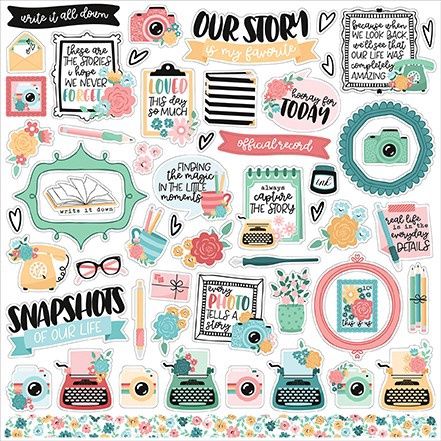 TELLING OUR STORY ELEMENT STICKERS
