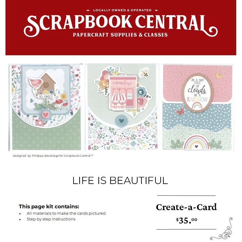 LIFE IS BEAUTIFUL CARD KIT