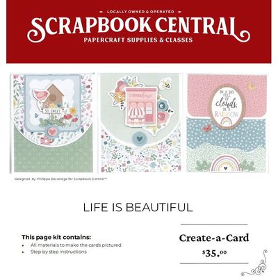 LIFE IS BEAUTIFUL CARD KIT