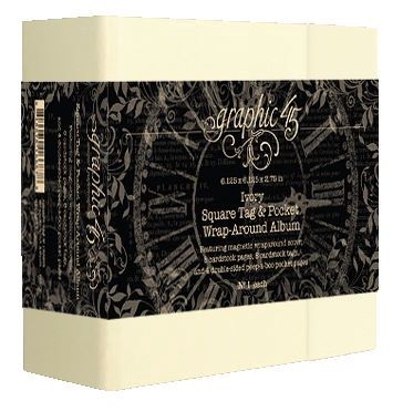 SQUARE TAG &amp; POCKET WRAP-AROUND ALBUM