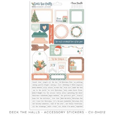 DECK THE HALLS ACCESSORY STICKERS