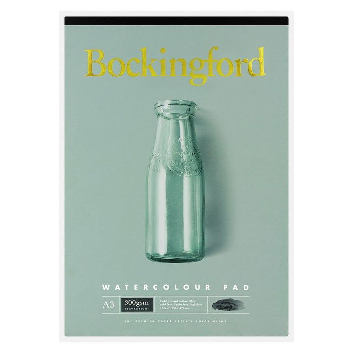 BOCKINGFORD HEAVYWEIGHT WATERCOLOUR PAD