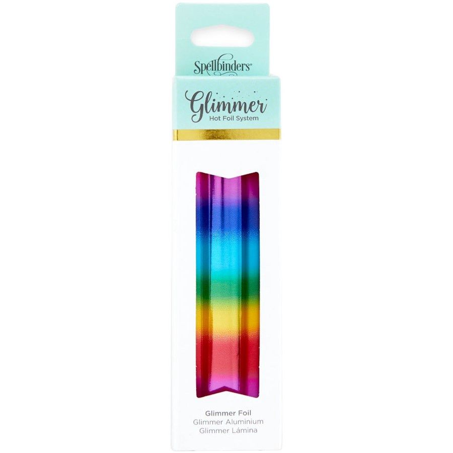 MINI RAINBOW STRIPE GLIMMER FOIL
