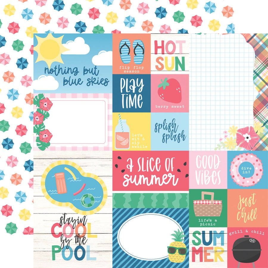MULTI JOURNALING CARDS - SUN KISSED