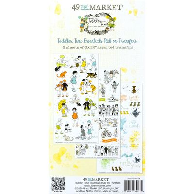 TODDLER TIME ESSENTIALS RUB-ON TRANSFERS