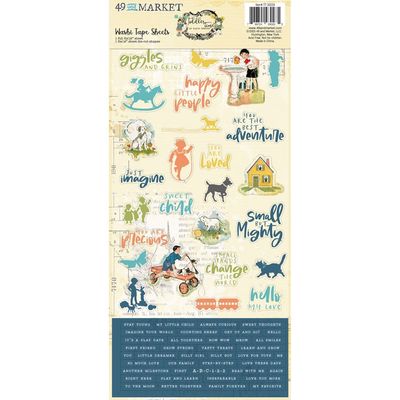 TODDLER TIME WASHI SHEETS