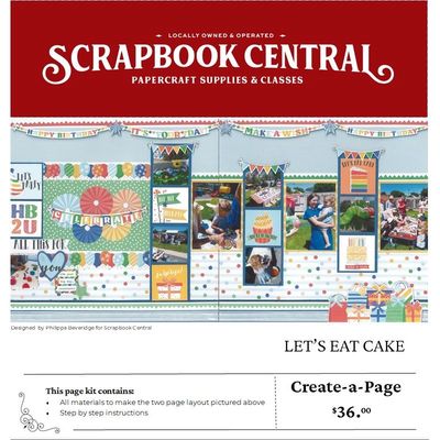 LET&#39;S EAT CAKE PAGE KIT
