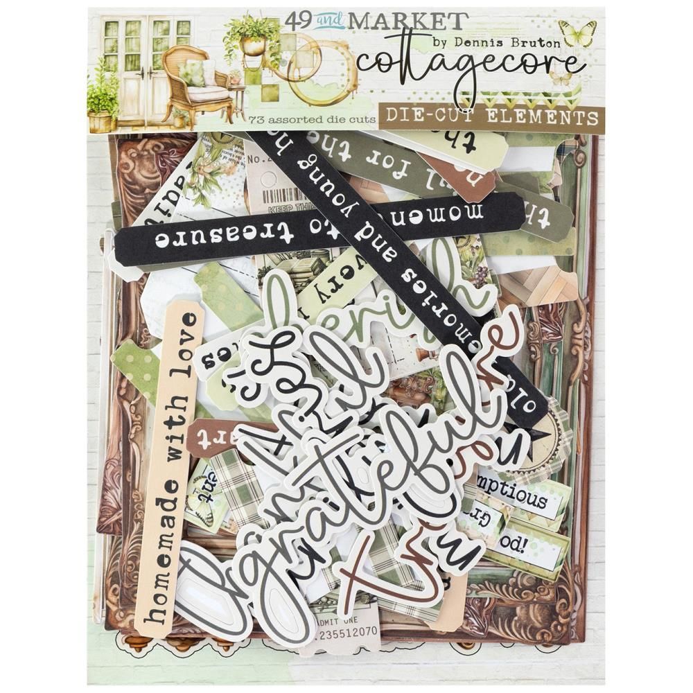 COTTAGECORE DIE CUTS ELEMENTS