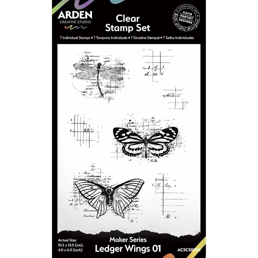 LEDGER WINGS STAMP SET - HIDDEN CREEK