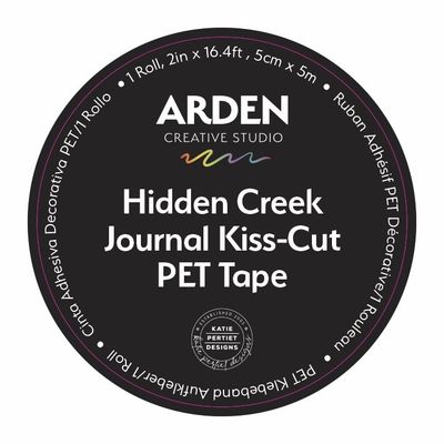 JOURNAL KISS-CUT PET TAPE - HIDDEN CREEK