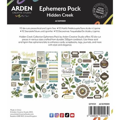 HIDDEN CREEK EPHEMERA PACK