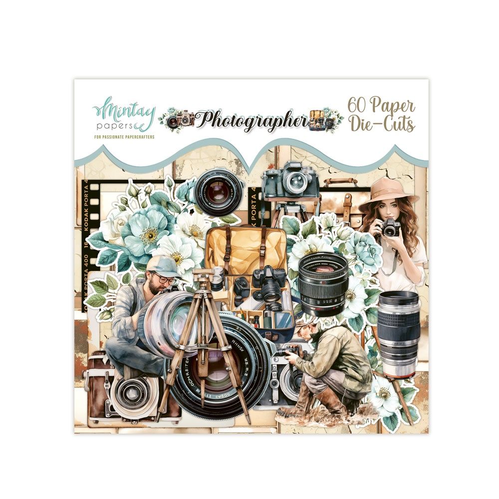 PHOTOGRAPER PAPER DIE-CUTS